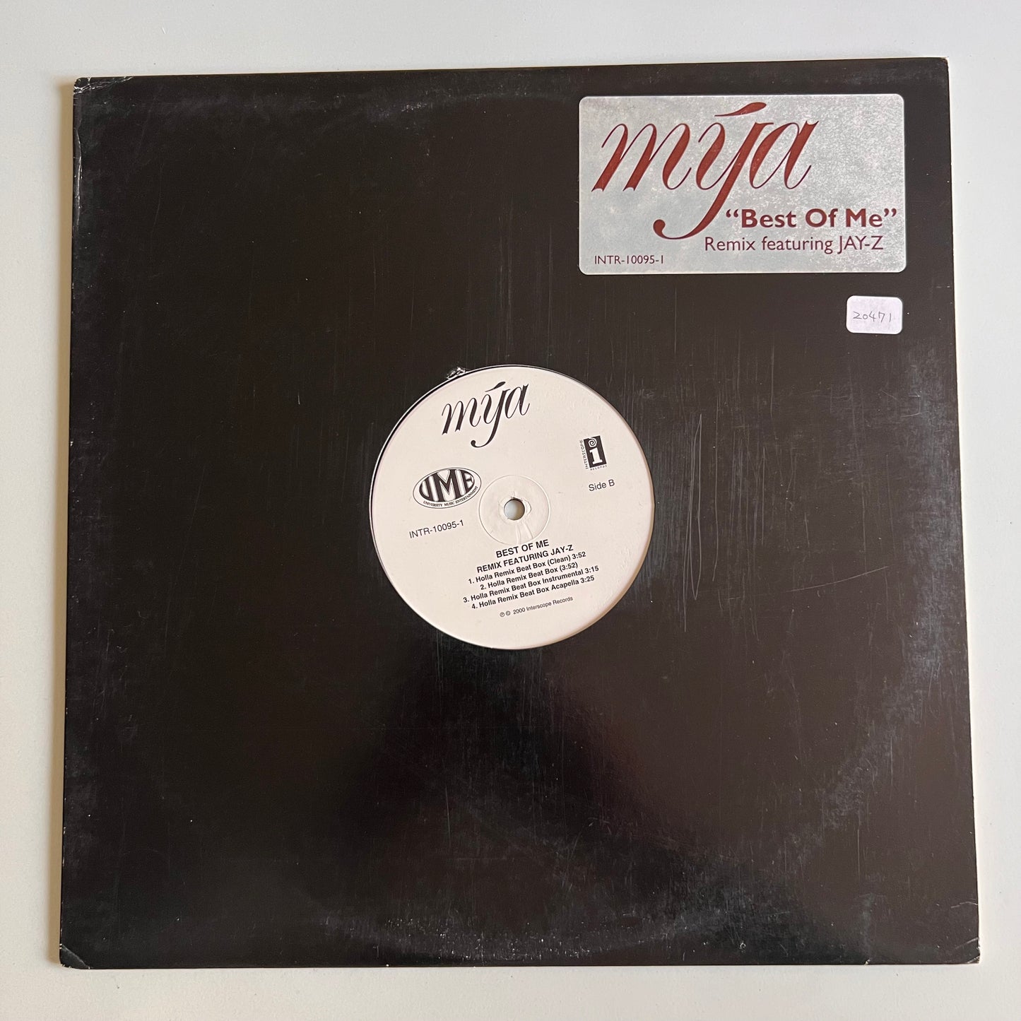 Mýa - Jay-Z - Best Of Me (Remix) - Single 2000