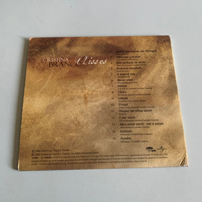 CD - Cristina Branco - Ulisses - 2004 Occasion