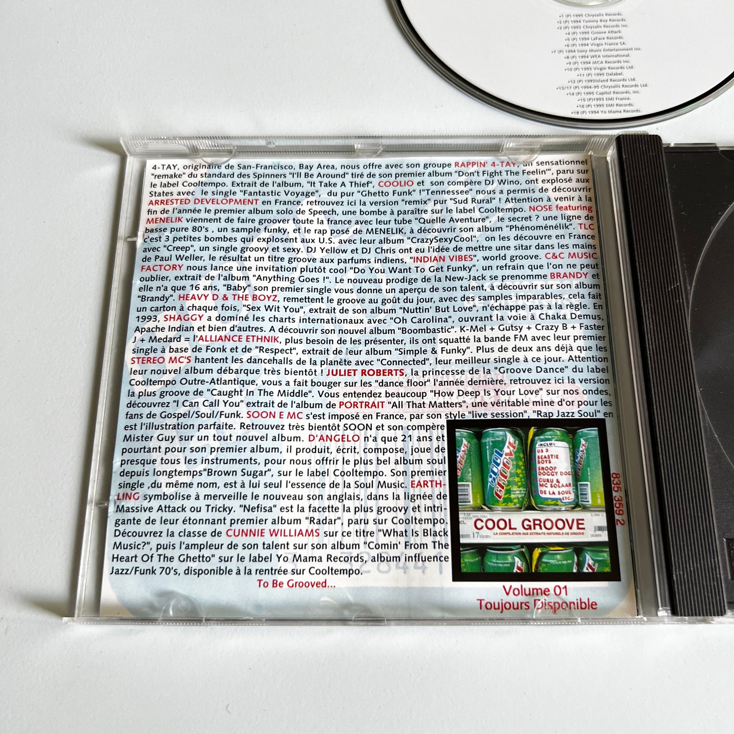 CD - Compilation - Cool Groove 2 - 1995