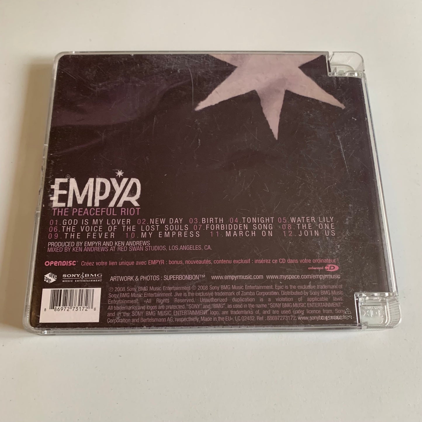 Empyr - The Peaceful Riot - 2008 Occasion