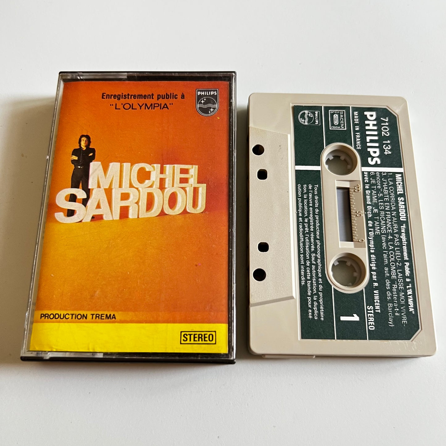 Michel Sardou - Enregistrement Public A L'Olympia - 1971