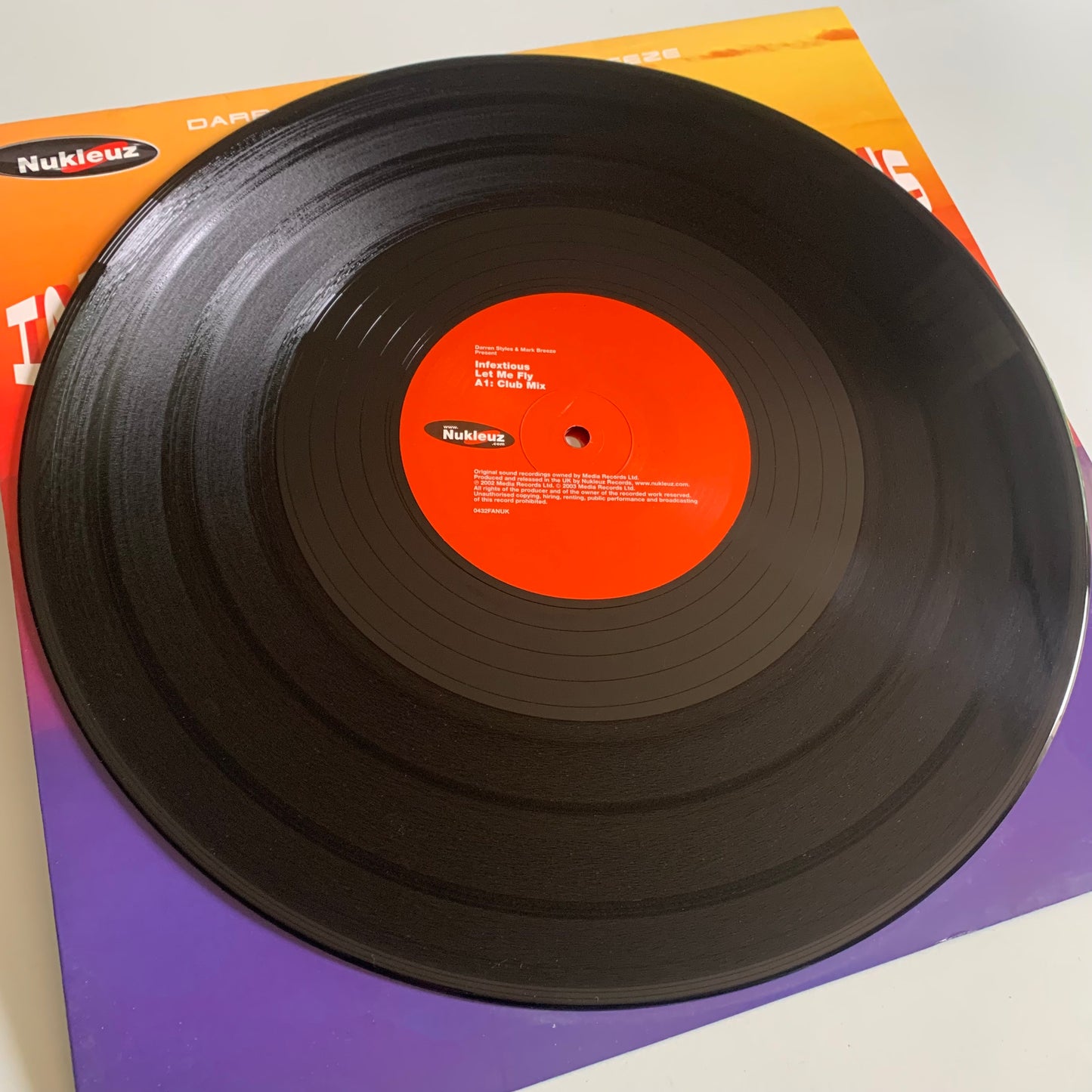 Darren Styles & Mark Breeze - Let Me Fly - 12’ 2003 Occasion
