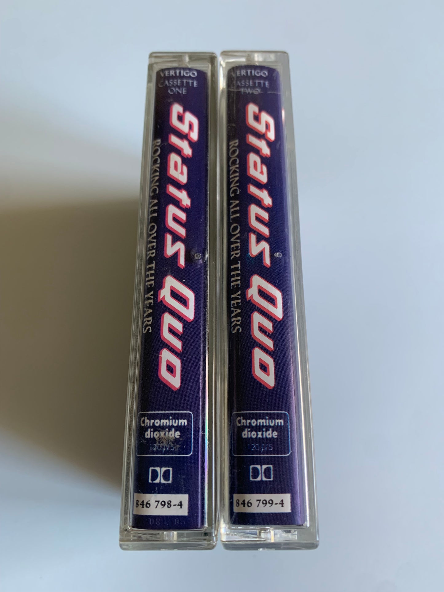 Status Quo - Rocking All Over The Years - 1994 Occasion (lot 2 cassettes)