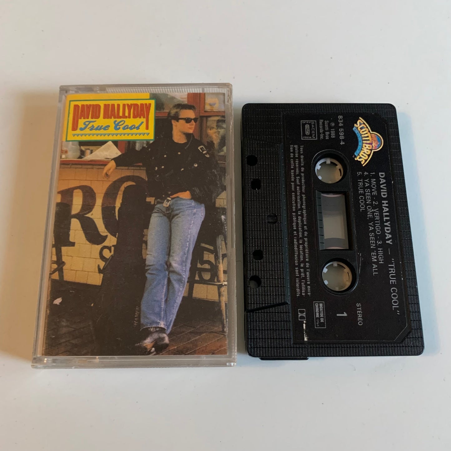 David Hallyday - True Cool - 1988 Occasion