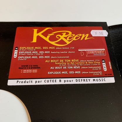 K-Reen - Explique-Moi, Dis-Moi - Single Promo 1998