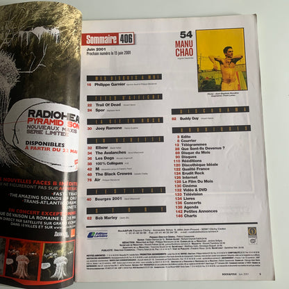 Magazine Rock & Folk - Nº406 Juin 2001