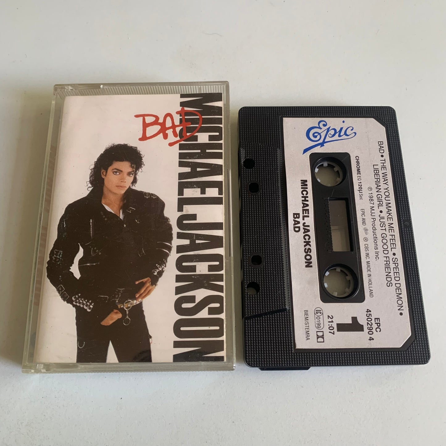 Michael Jackson - Bad - 1987 Occasion