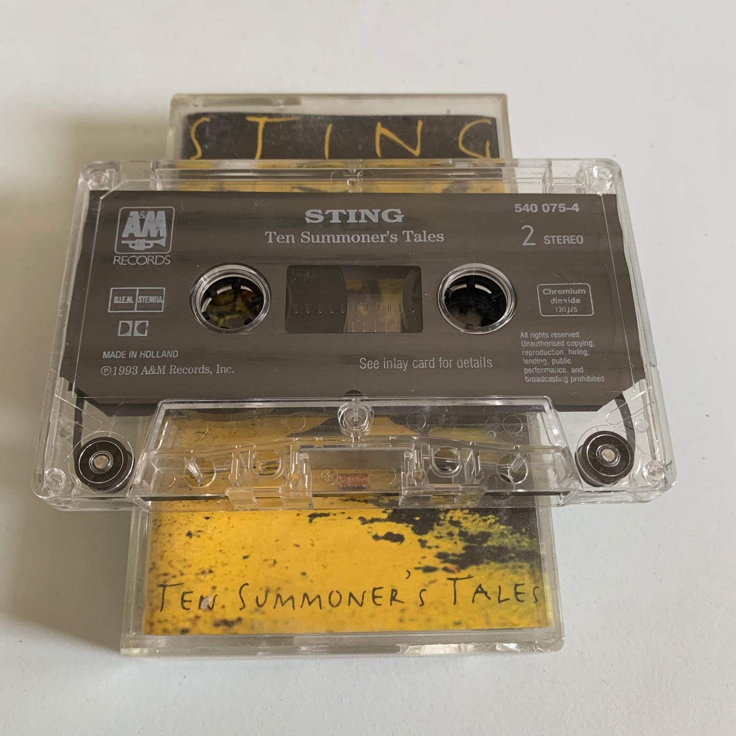 Sting - Ten Summoner’s Tales - 1993 Occasion