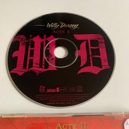 CD - Willy Denzey - Acte 2 - 2004 Occasion