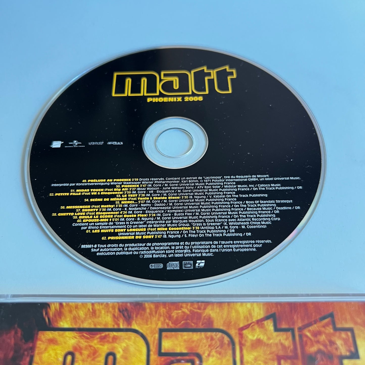 CD - Matt - Phoenix 2006