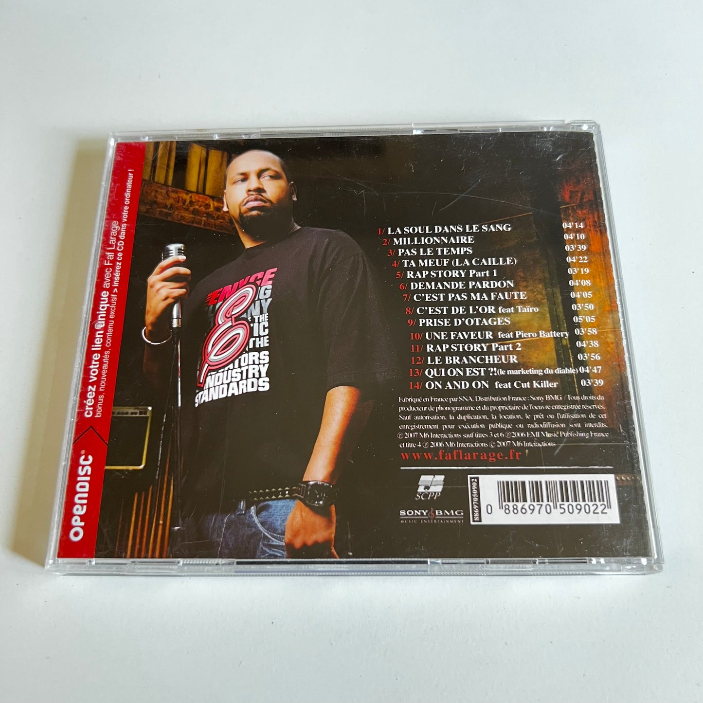 CD - Faf Larage - Rap Stories - 2007