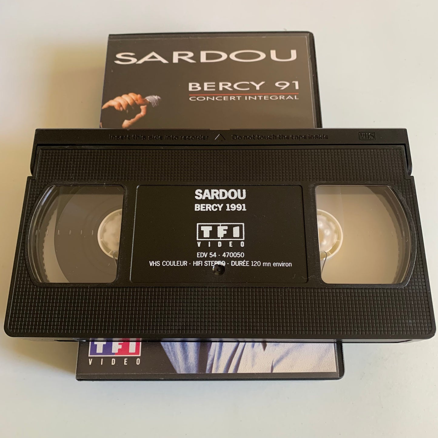 Michel Sardou - Bercy 91 Concert Intégral - 1991 VHS Occasion