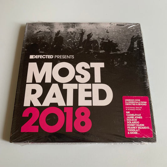 Variétés Compilation - Defected Presents Most Rated 2018 - 2017 Neuf sous Blister