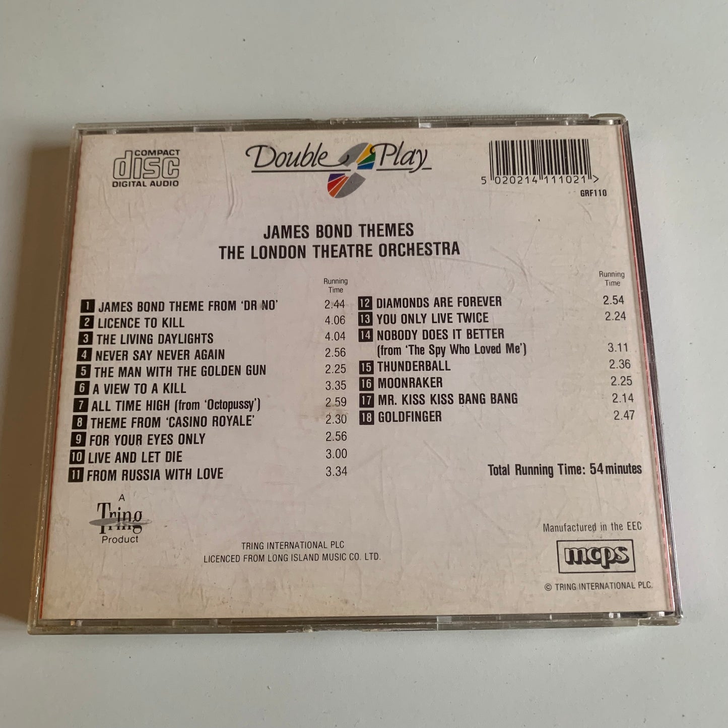 CD - James Bond Film Themes