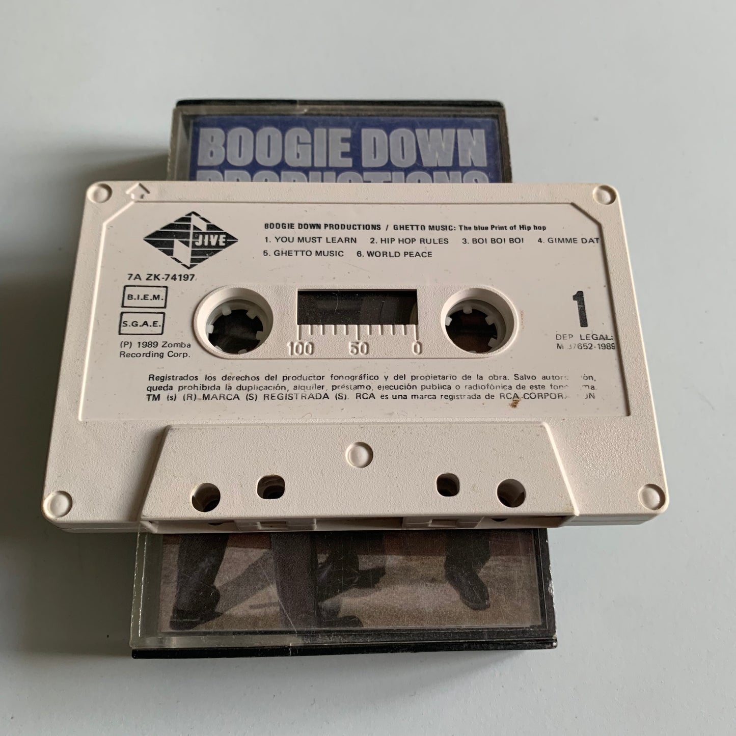 Boogie Down Productions - Ghetto Music: The Blueprint Of Hip Hop - 1989