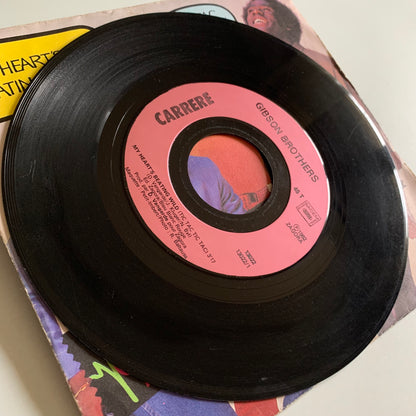 Gibson Brothers - My Heart's Beating Wild Tic Tac Tic Tac - Single 1982 Occasion
