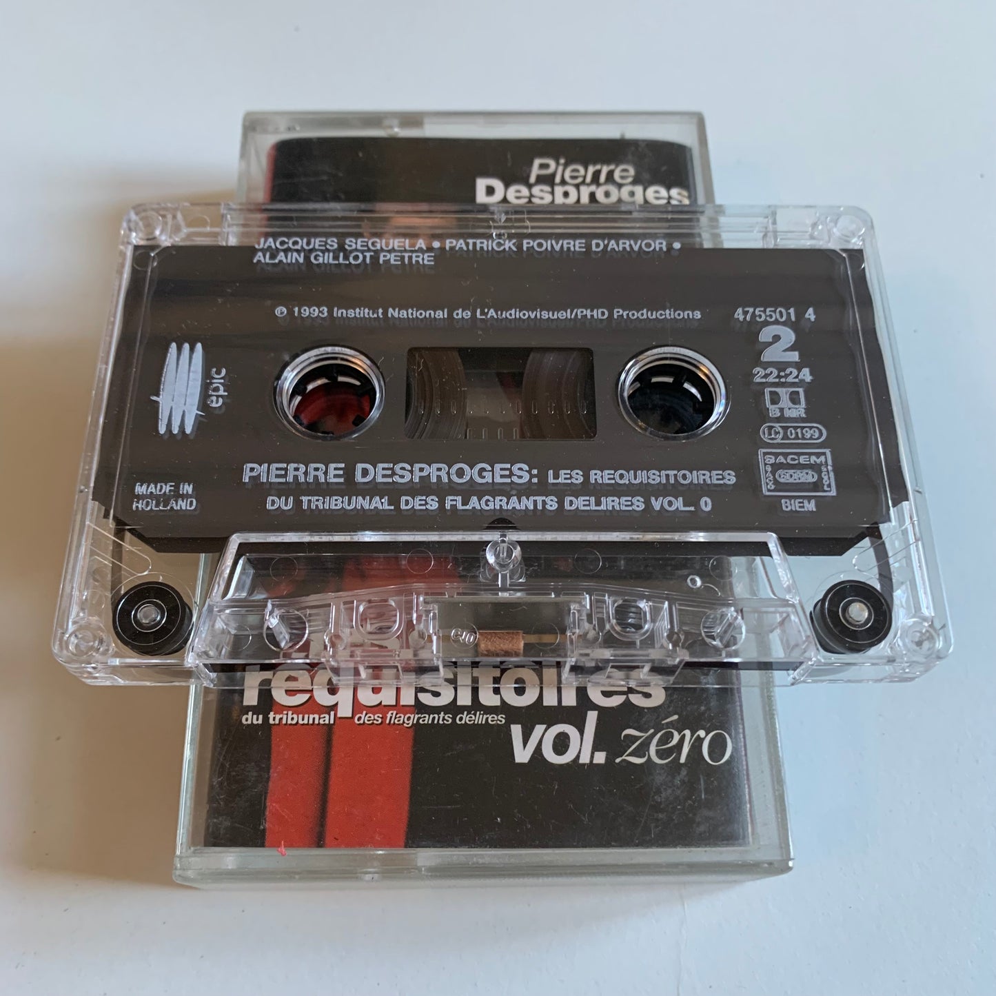 Pierre Desproges - Les Réquisitoires Du Tribunal Des Flagrants Délires Vol. Zéro - 1993