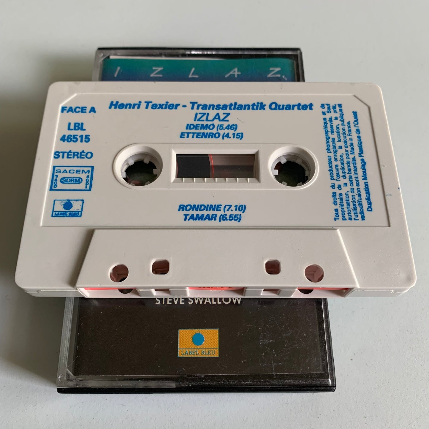 Henri Texier Transatlantik Quartet - Izlaz - 1988 Occasion