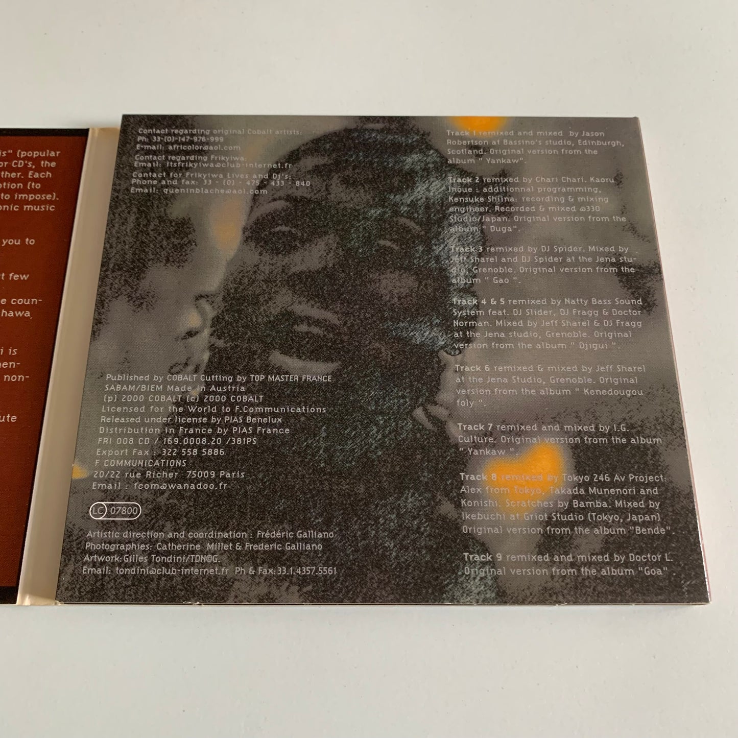 CD - Compilation - Frikyiwa Collection 1 - 2000 Occasion