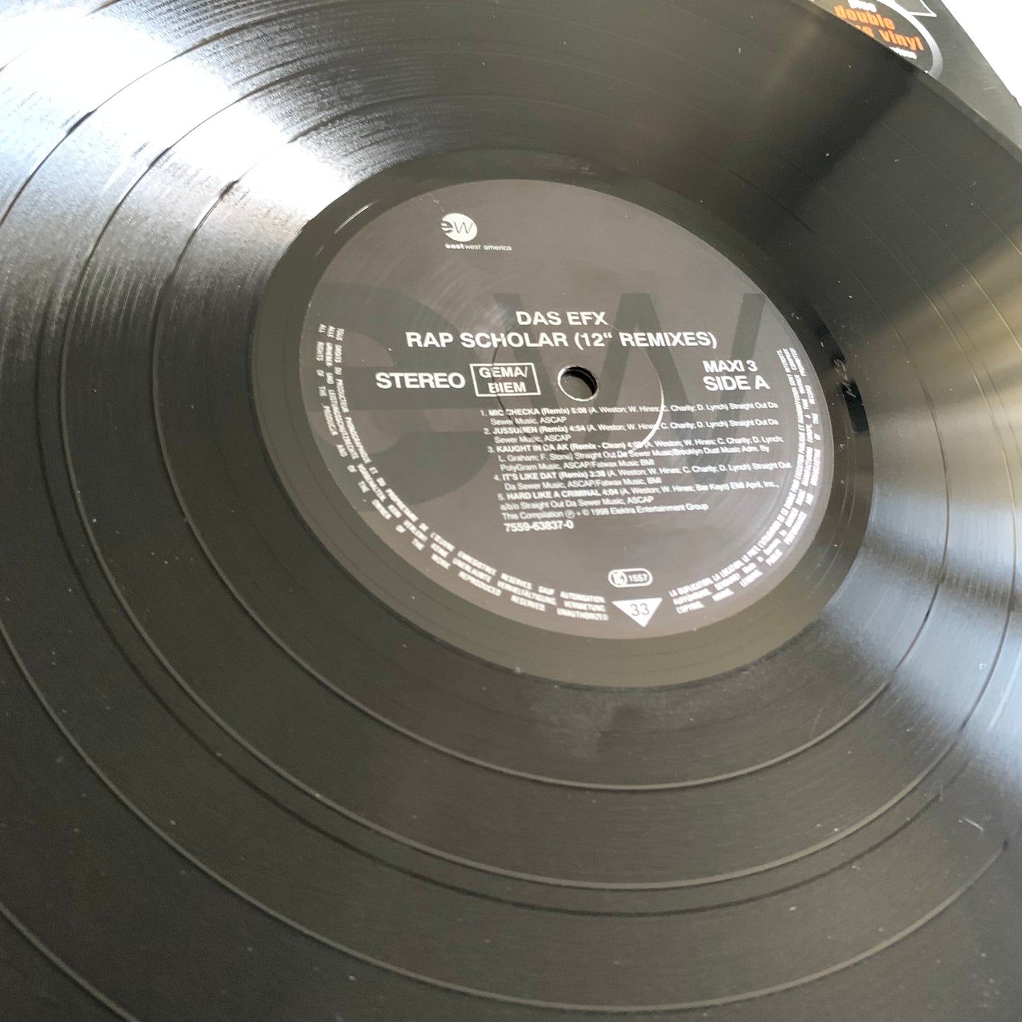 Das EFX - Rap Scholar - Single Triple 1998