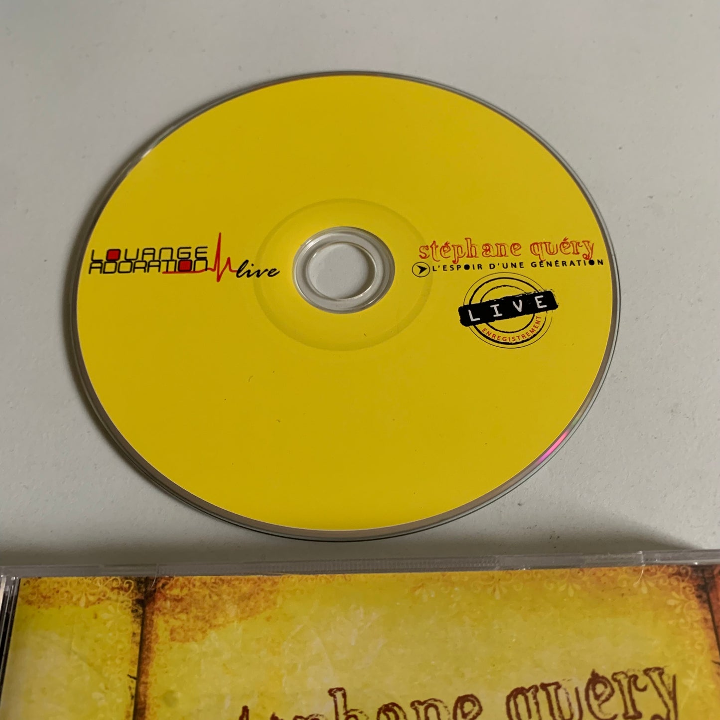 CD - Stephane Query - Live - L’Espoir d’une Génération - Occasion