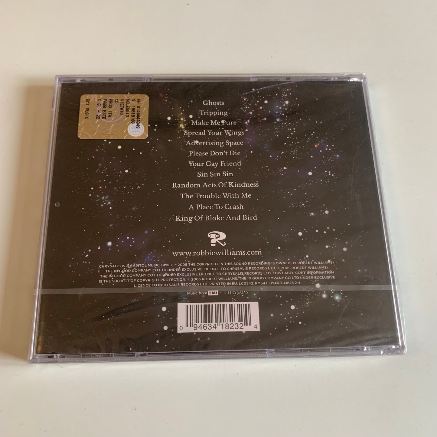 CD - Robbie Williams - Intensive Care - 2005 Neuf