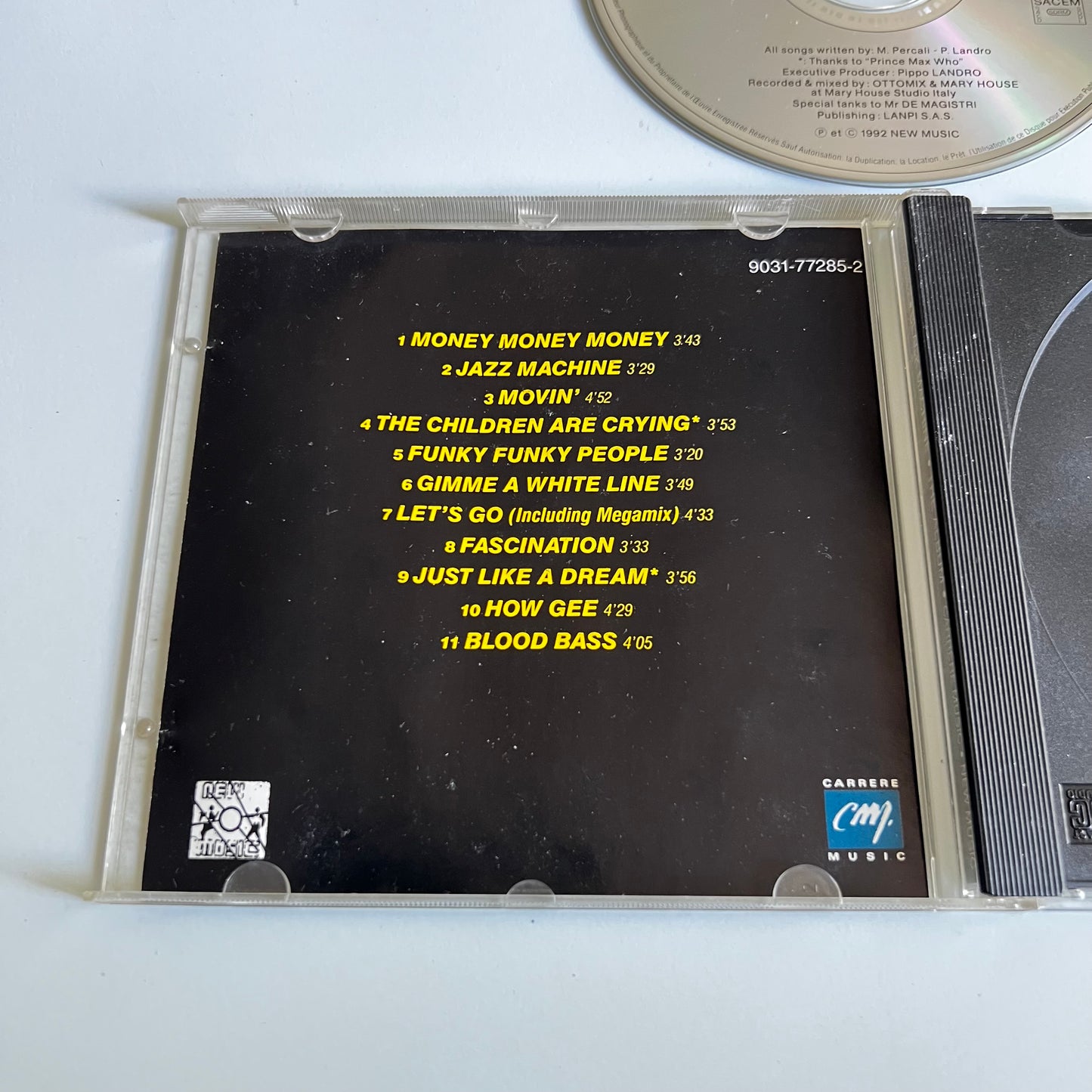 CD - Black Machine - The Album - 1992