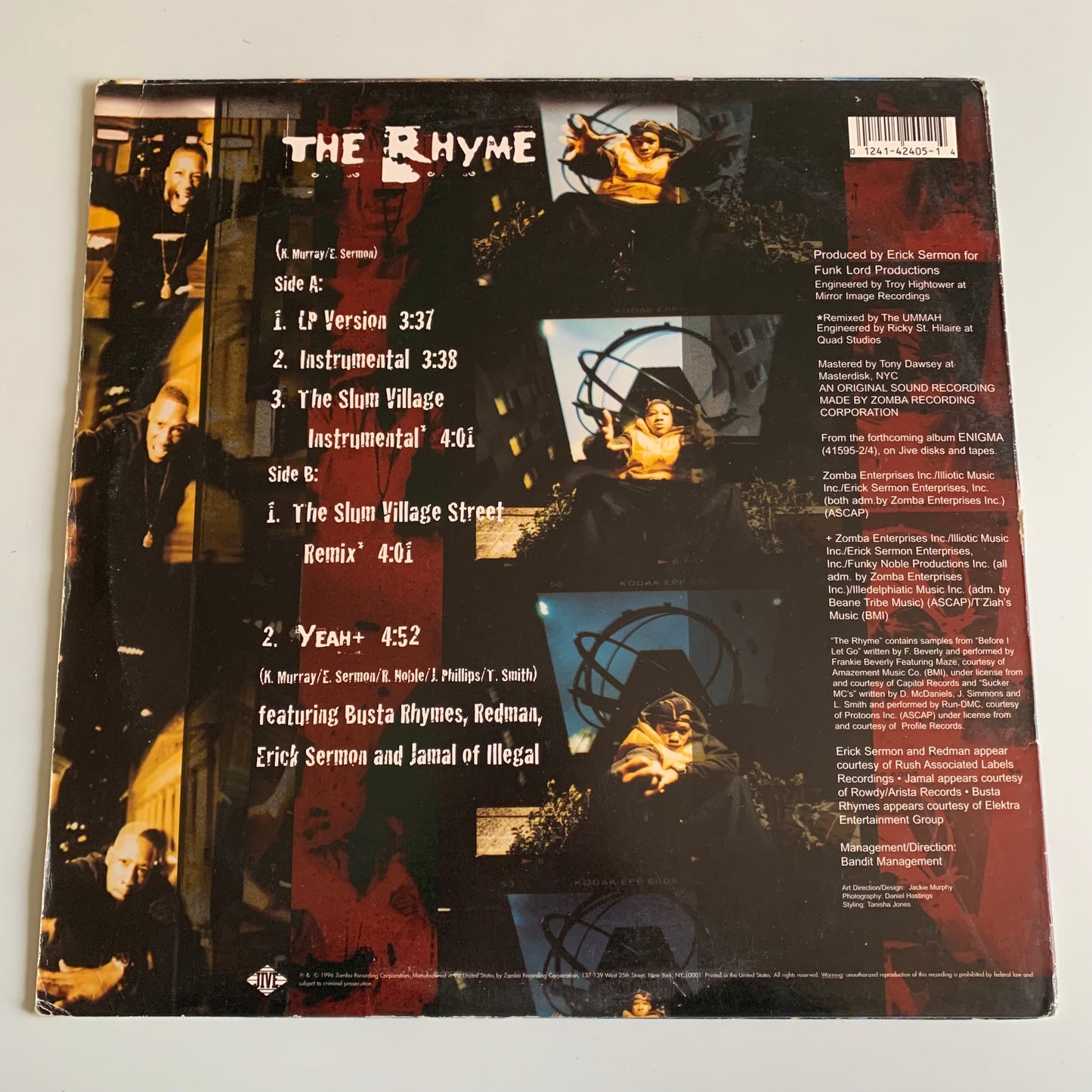 Keith Murray - The Rhyme - Single 1996