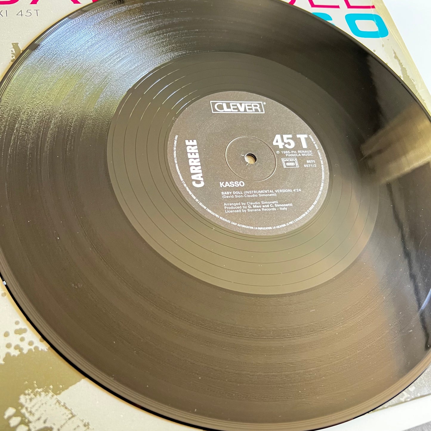 Kasso - Baby Doll - Maxi Single 1985