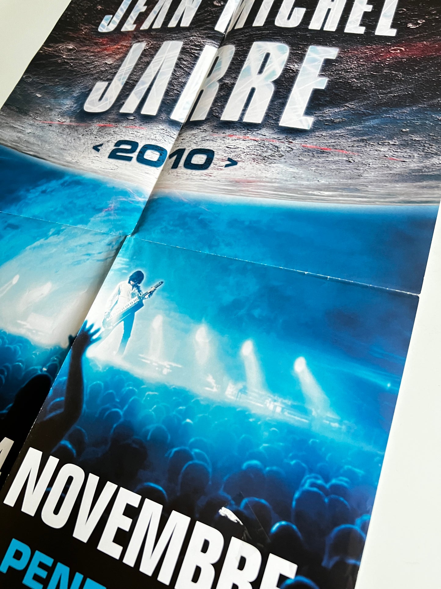 Affiche Poster Original Concert Jean Michel Jarre 2010 - 60x40cm