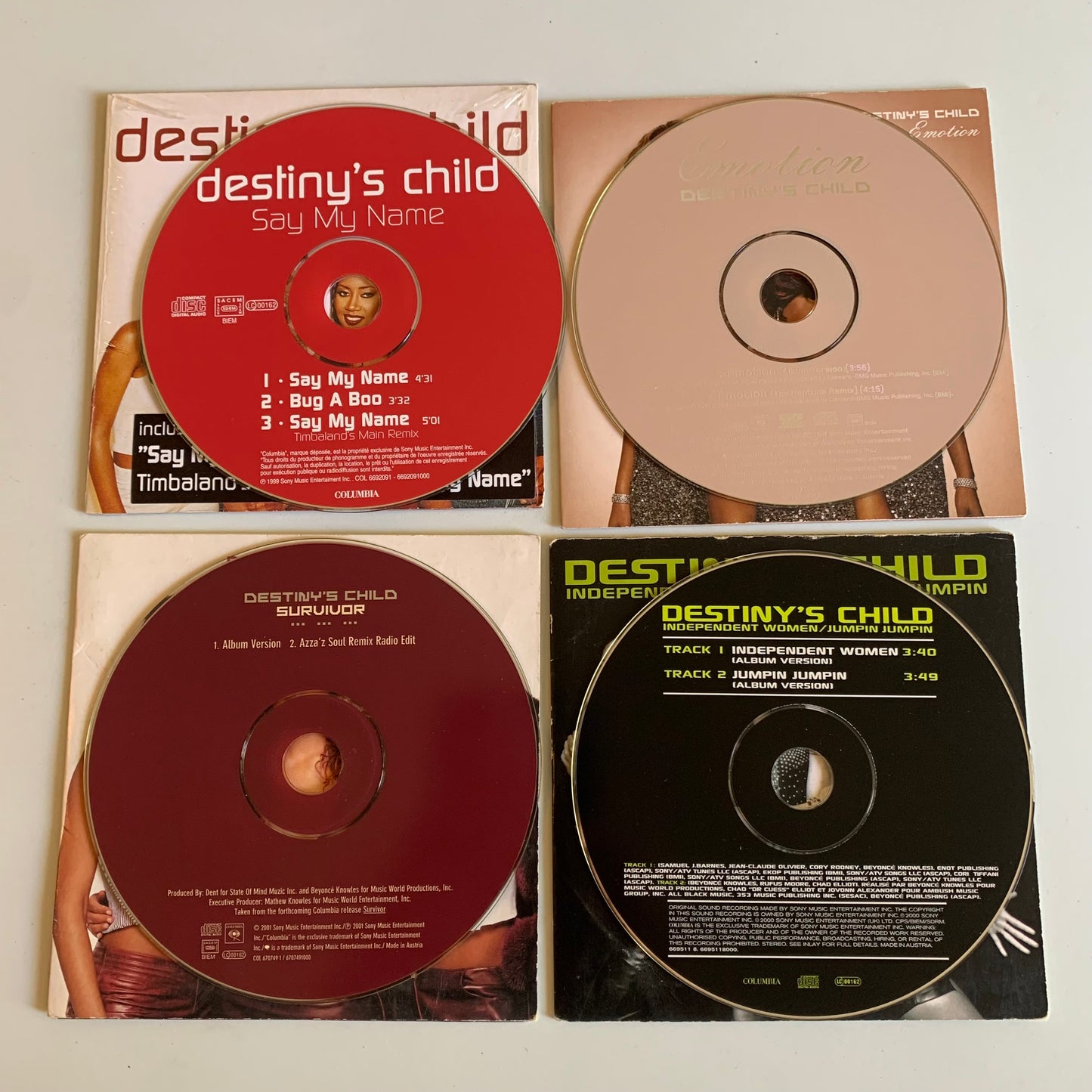 Lot CD - Destiny’s Child - Single Occasion