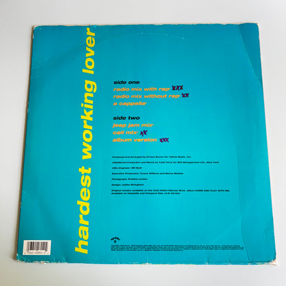 T.C.F. Crew - Hardest Working Lover - Single 1993
