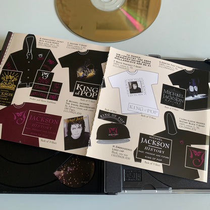 CD - Michael Jackson - History - Past, Present And Future Book I - 1995 Occasion