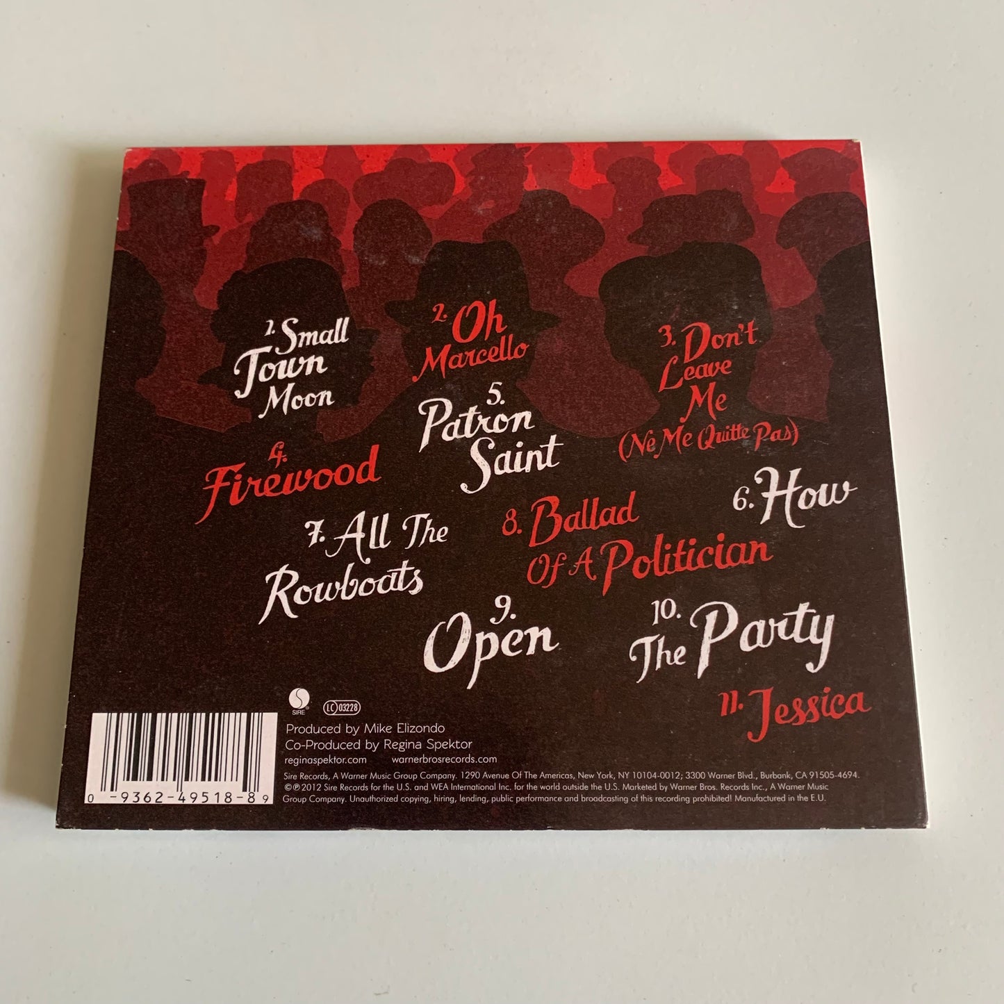 CD - Regina Spektor - What We Saw From The Cheap Seats - 2012 Occasion