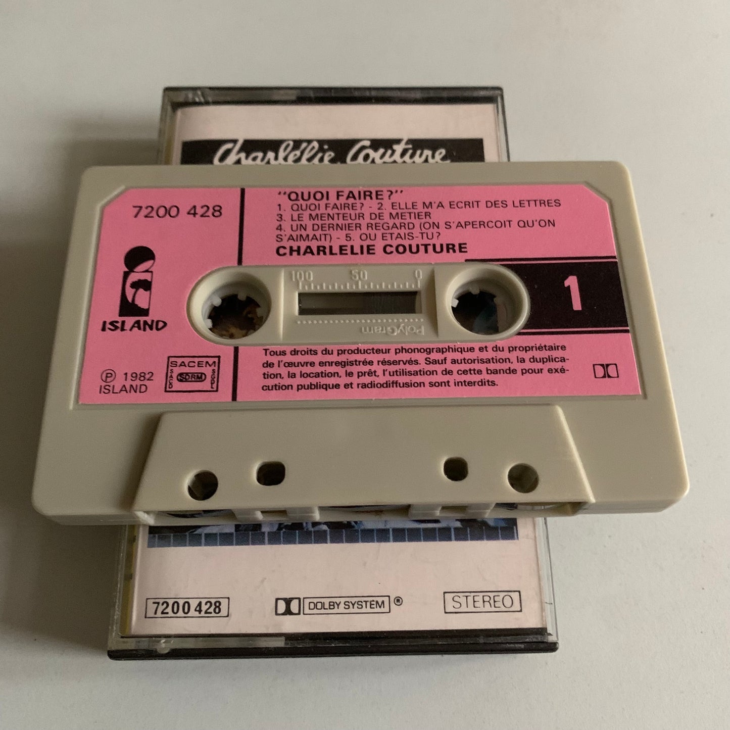 Charlélie Couture - Quoi Faire - 1982 Occasion