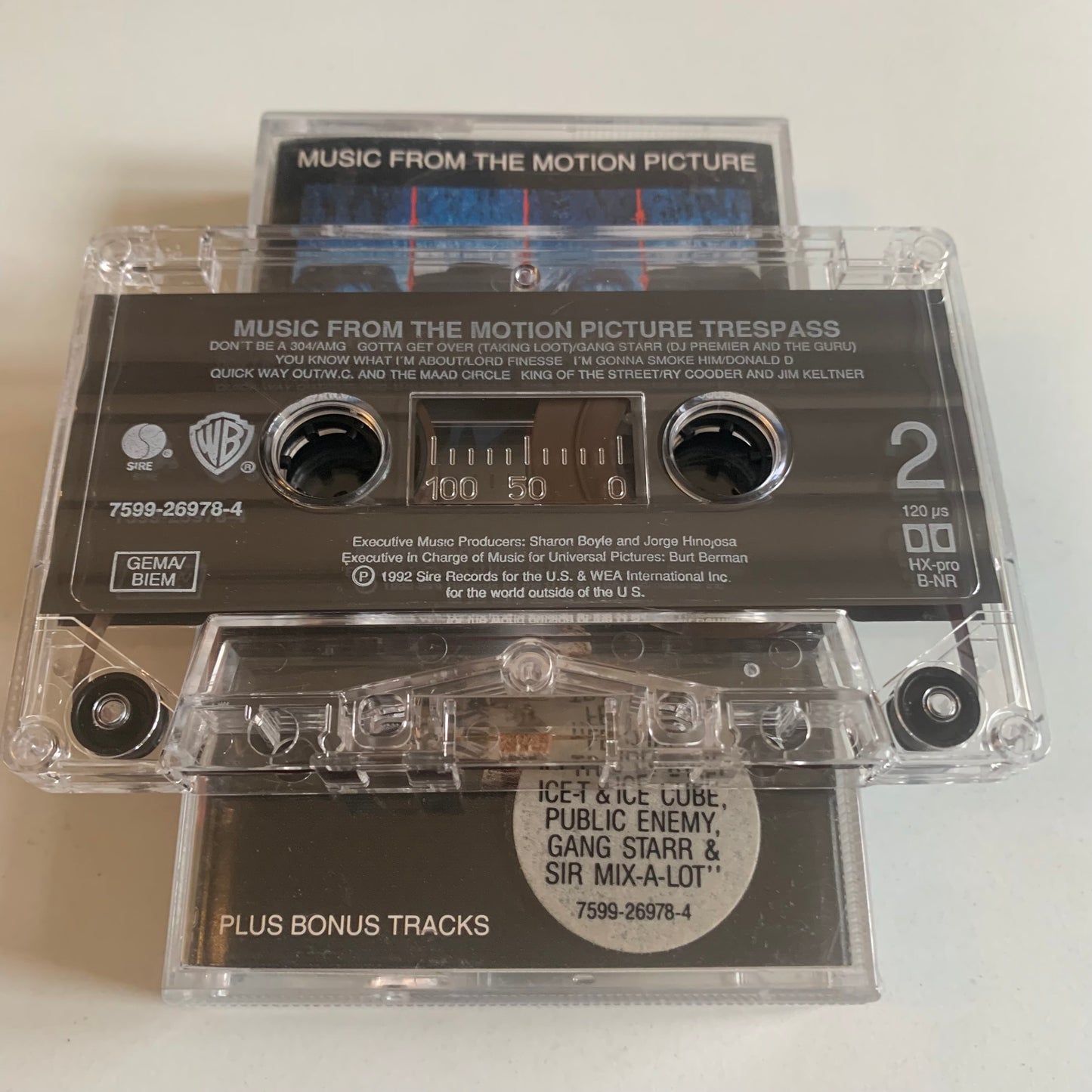 Trespass - Bande Originale Du Film - 1992 Occasion