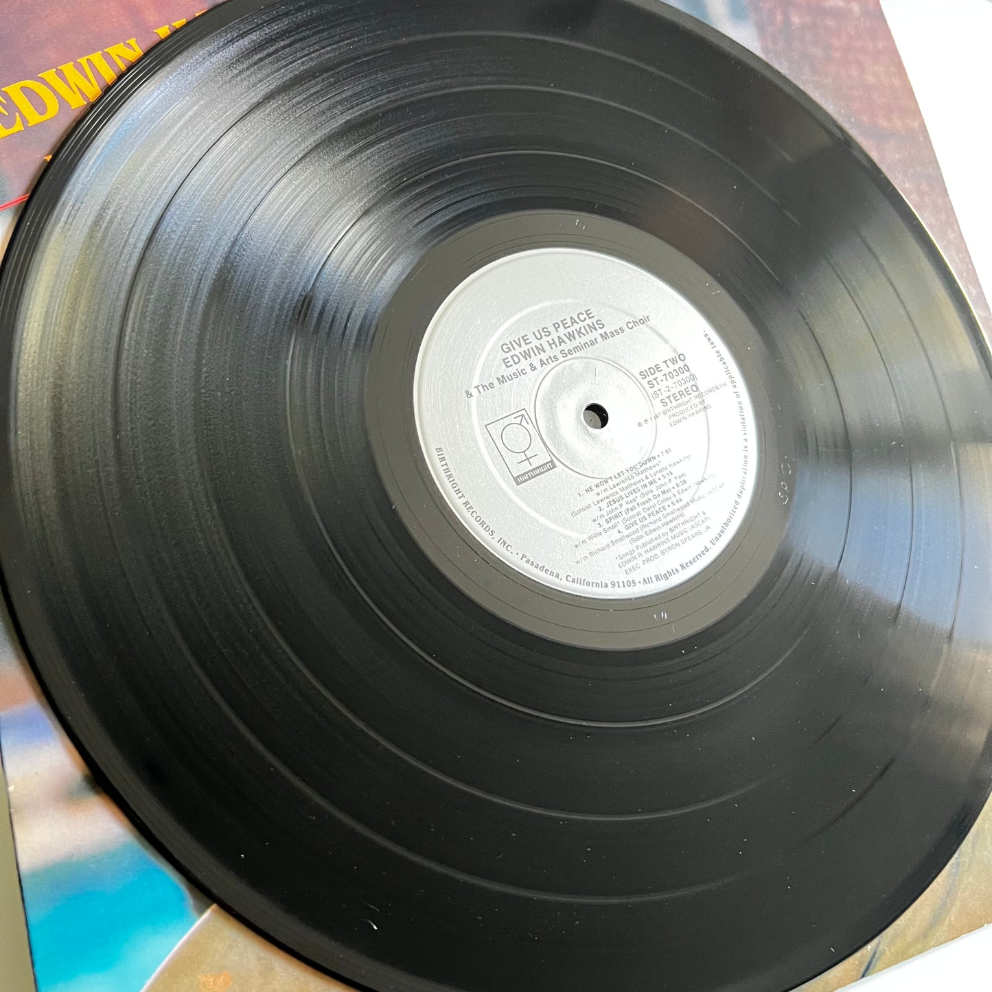 Edwin Hawkins - Give Us Peace - LP 1987