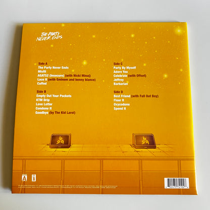 Juice WRLD - The Party Never Ends - Double LP Blue Bleu 2025