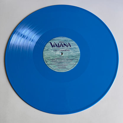 Disney Vaiana La Légende Du Bout du Monde Les Chansons - LP Blue 2025
