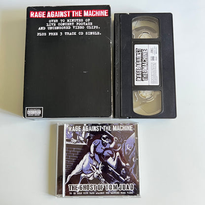 VHS & CD - Rage Against The Machine - 1997