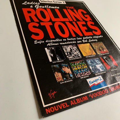 Affiche Originale The Rolling Stones 1994 - Page de Magazine 30x23cm
