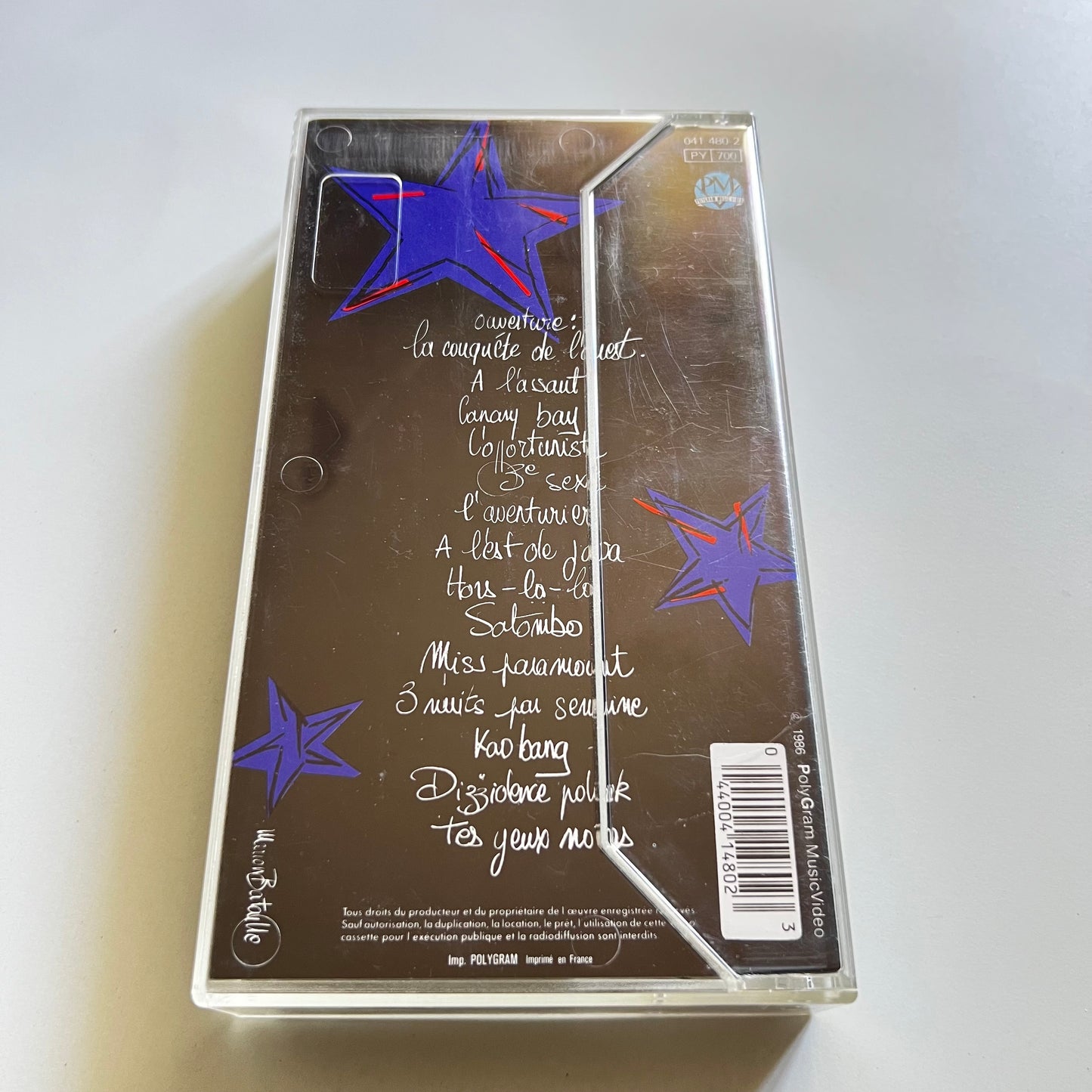 Indochine - Au Zenith - 1986