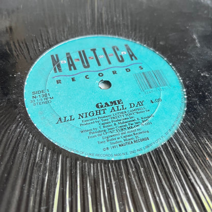 Game - All Night All Day - Single 1991