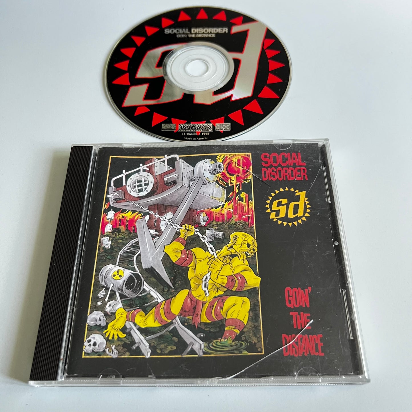 CD - Social Disorder - Goin' The Distance - 1995