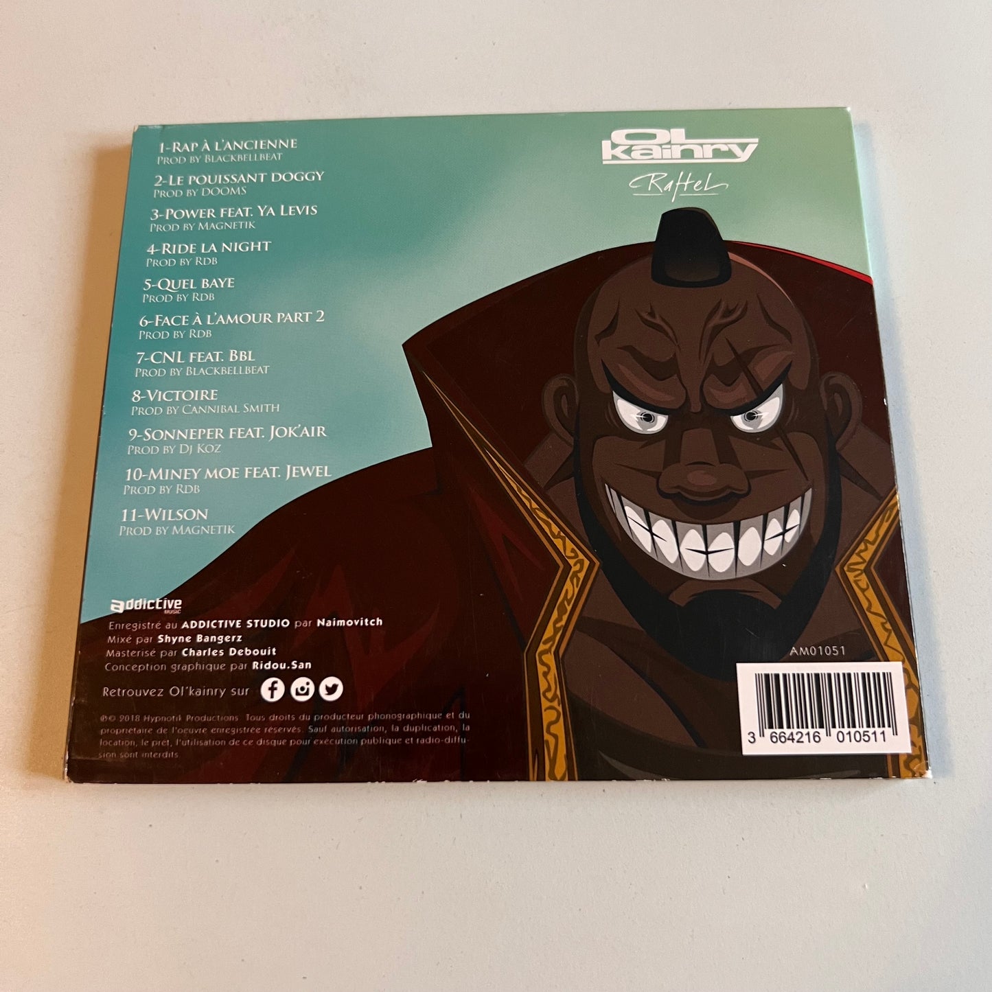 CD - Ol' Kainry - Raftel - 2018
