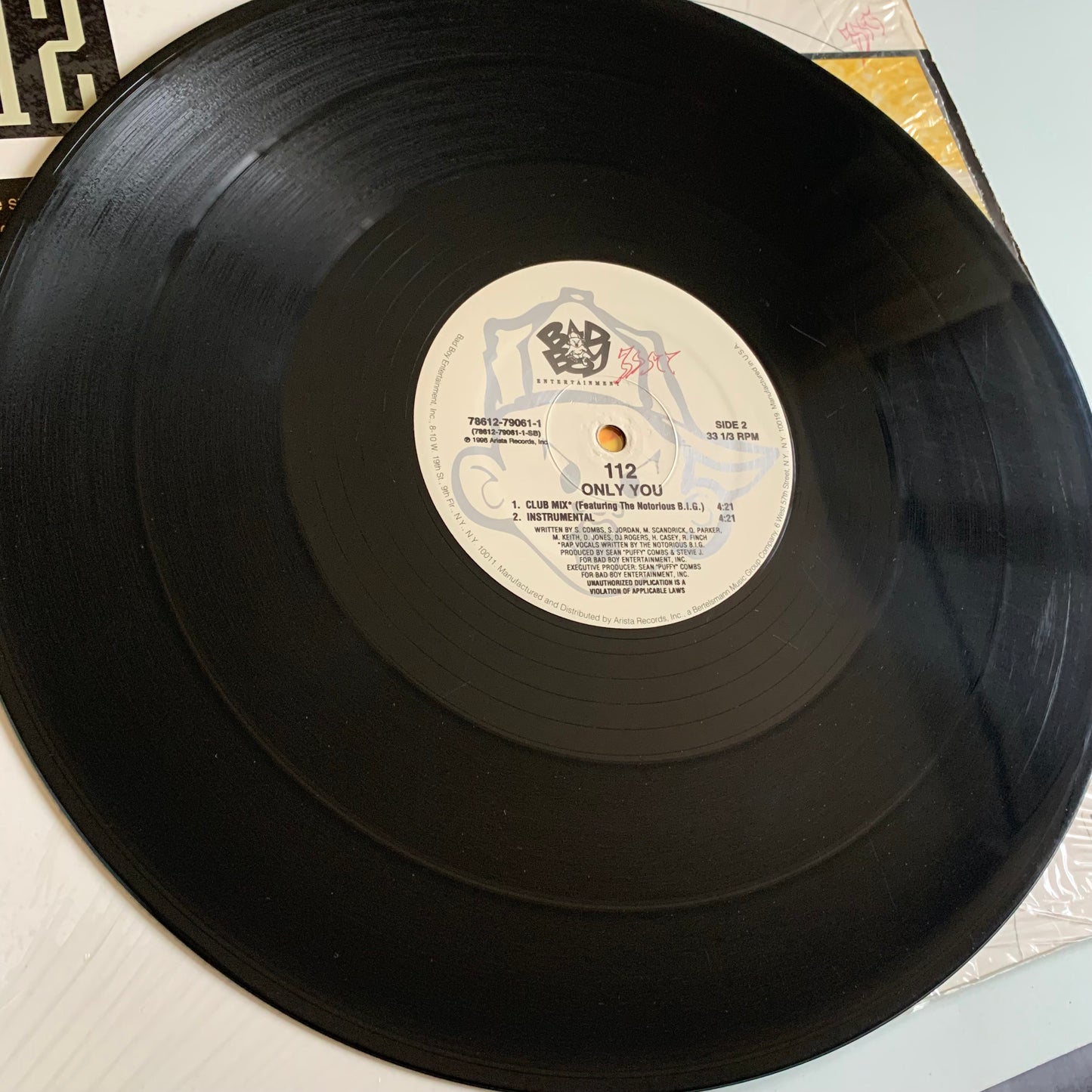112 - The Notorious B.I.G. - Only You - Single 1996