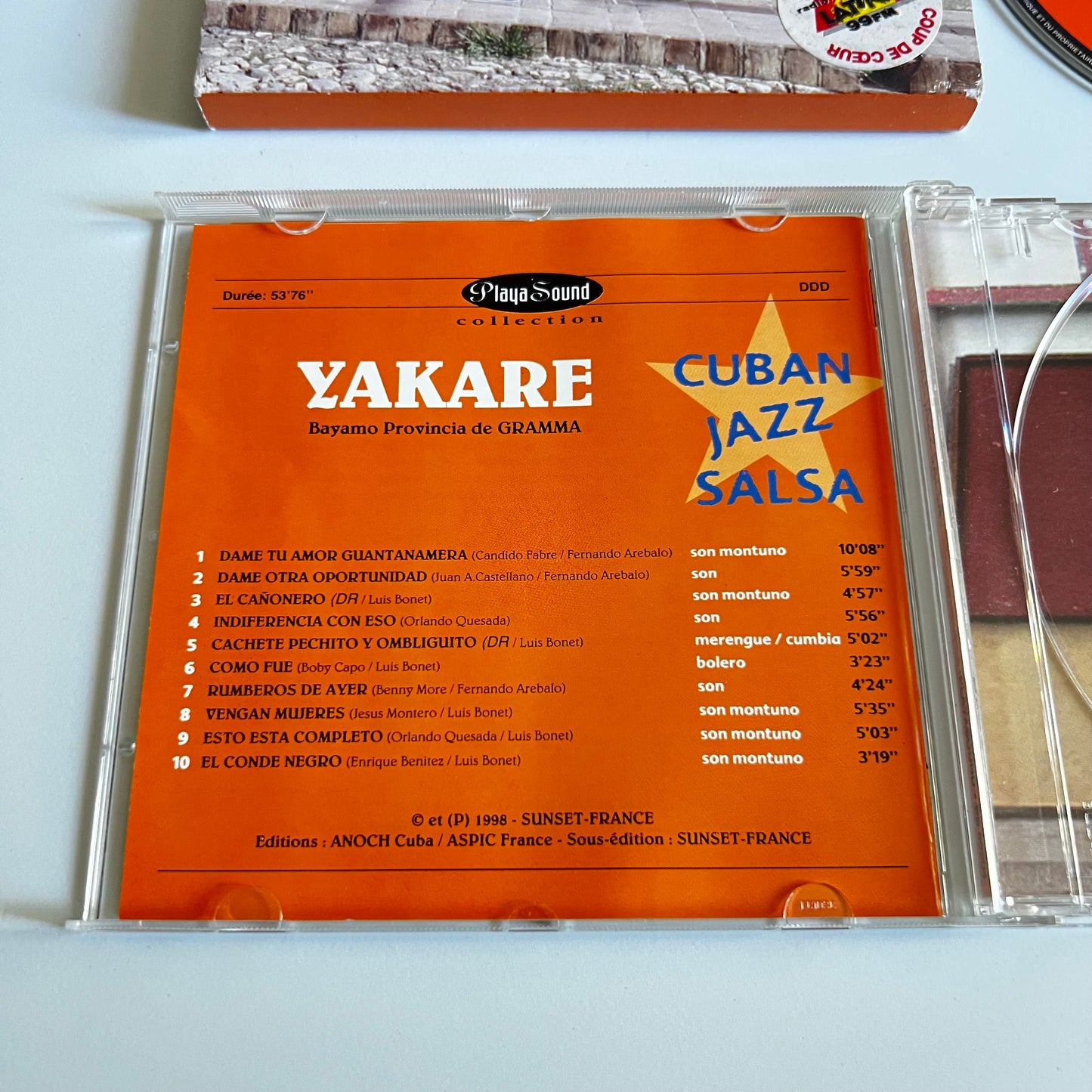 CD - Yakare - Cuban Jazz Salsa - 1998
