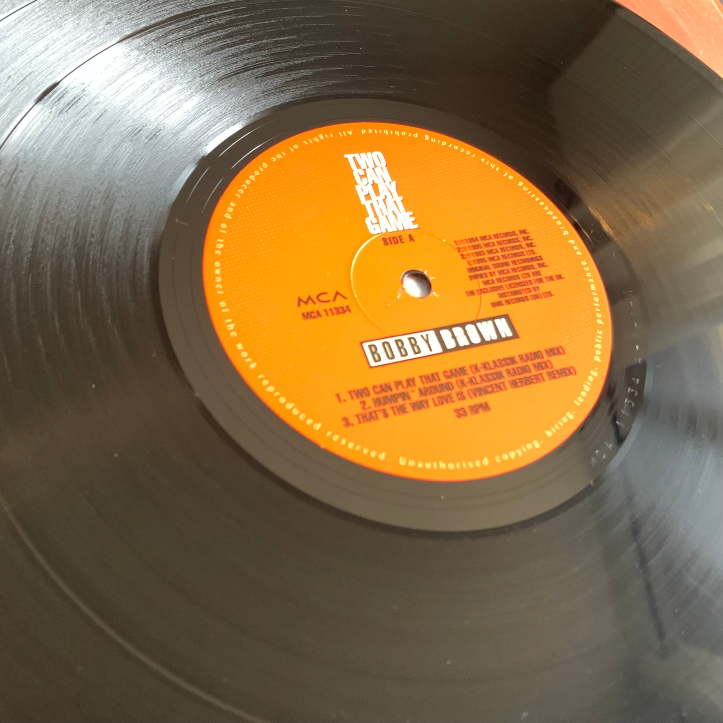 Bobby Brown - Two Can Play That Game - Double LP 1995