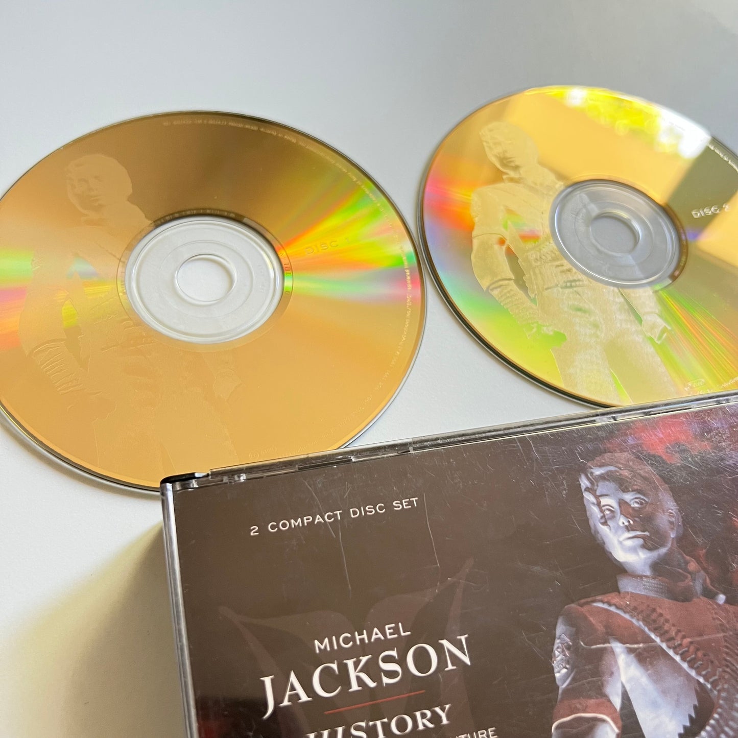 CD - Michael Jackson - HIStory - Past, Present And Future - Book I - 1995