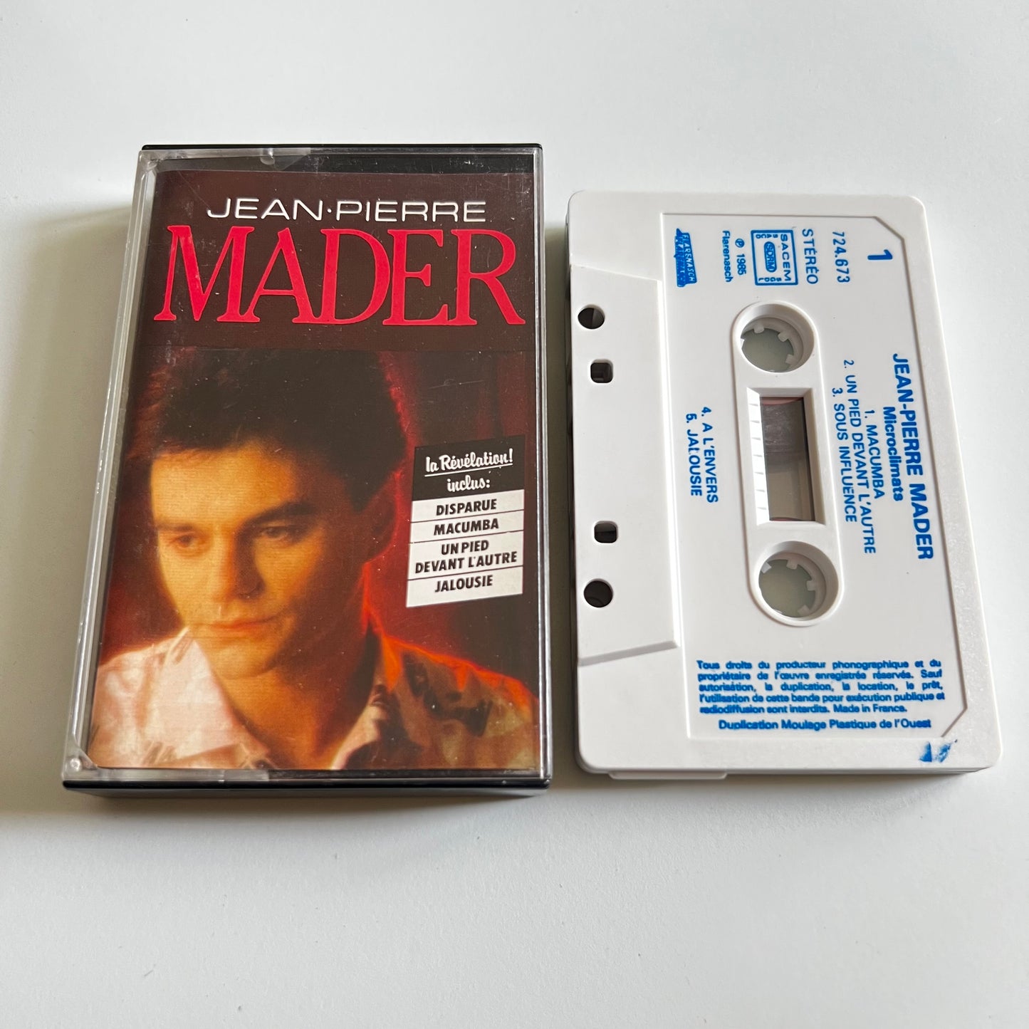 Jean-Pierre Mader - La Révélation ! - Microclimats - 1985